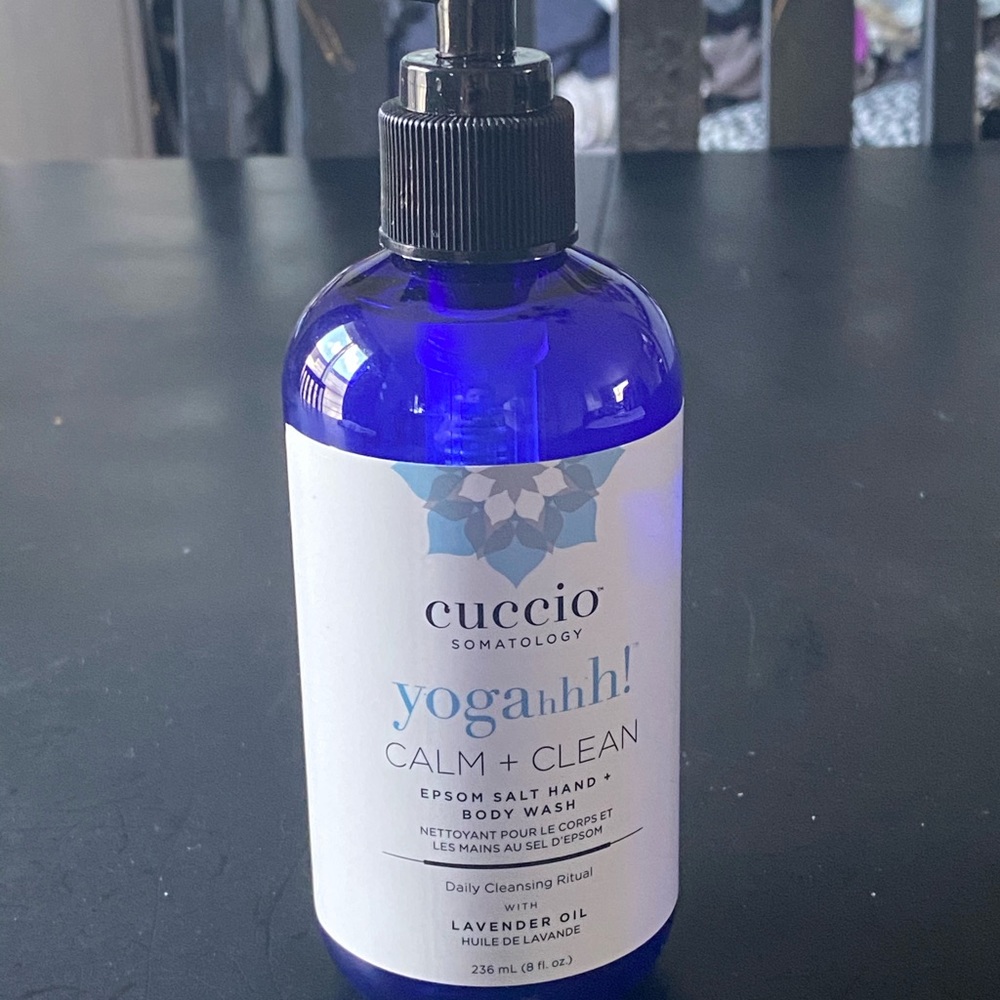 Calm and clean epsom hand and body wash 🧴